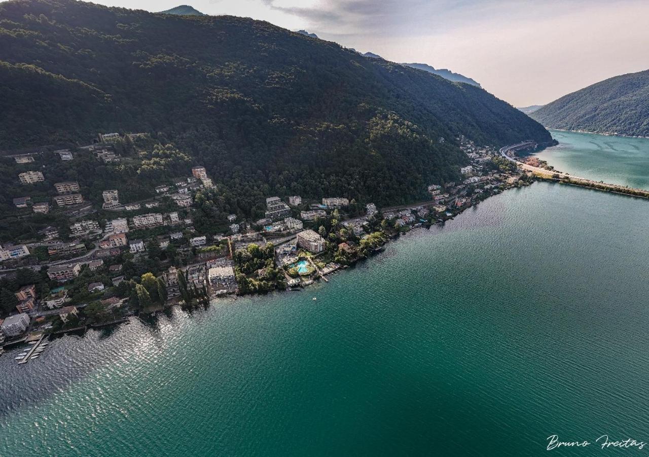 Lake Apartment 4 Биссоне Экстерьер фото